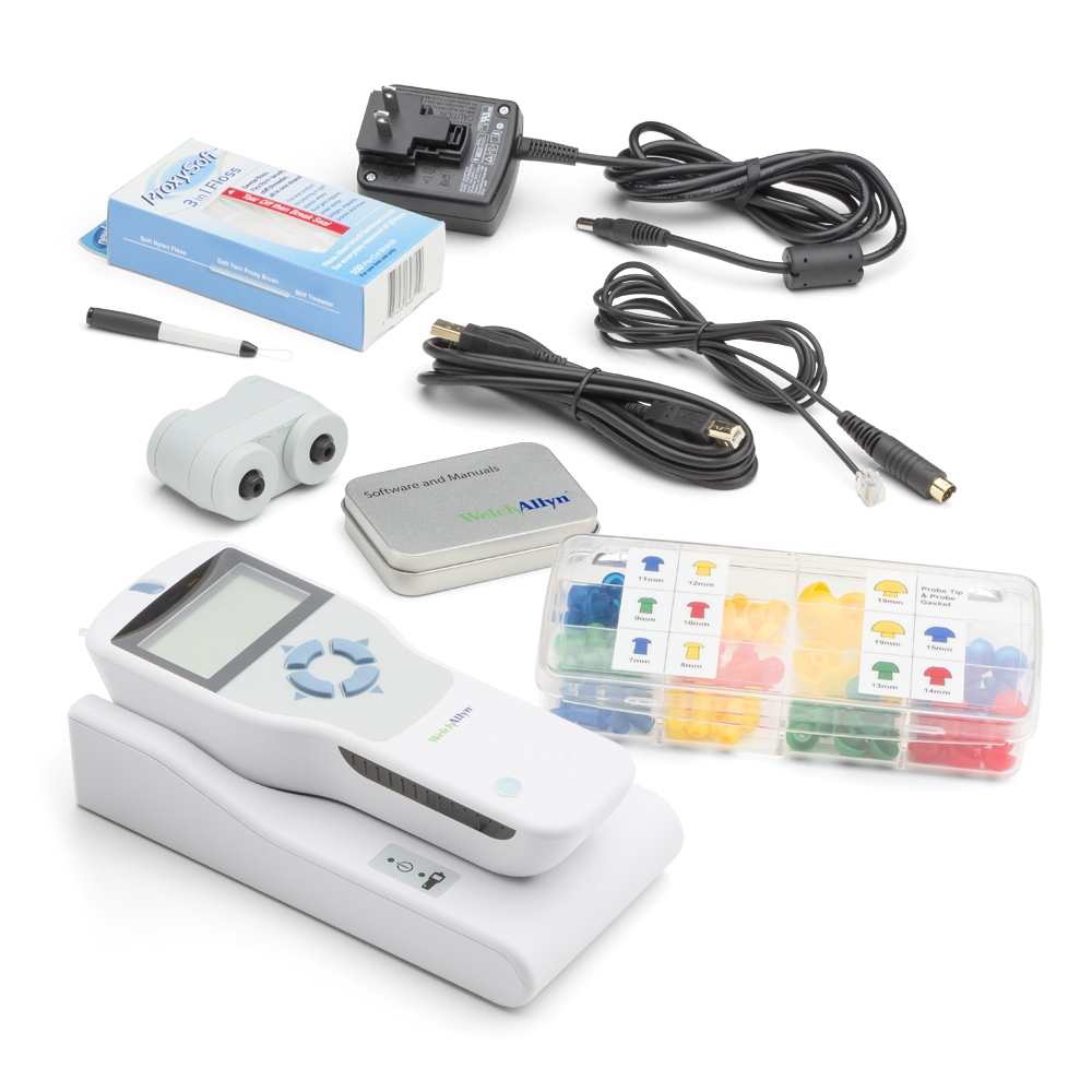 Tympanometer, MicroTymp 4 Portable Tympanometer System without Printer (1/EA) by Hillrom/Welch Allyn  ID 93700-NP